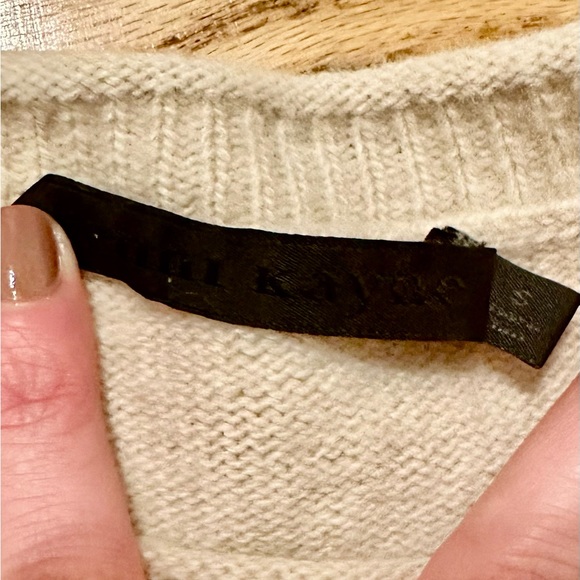 SOLD OUT - Jenni Kayne Everyday Sweater - size small - oatmeal - Picture 5 of 7